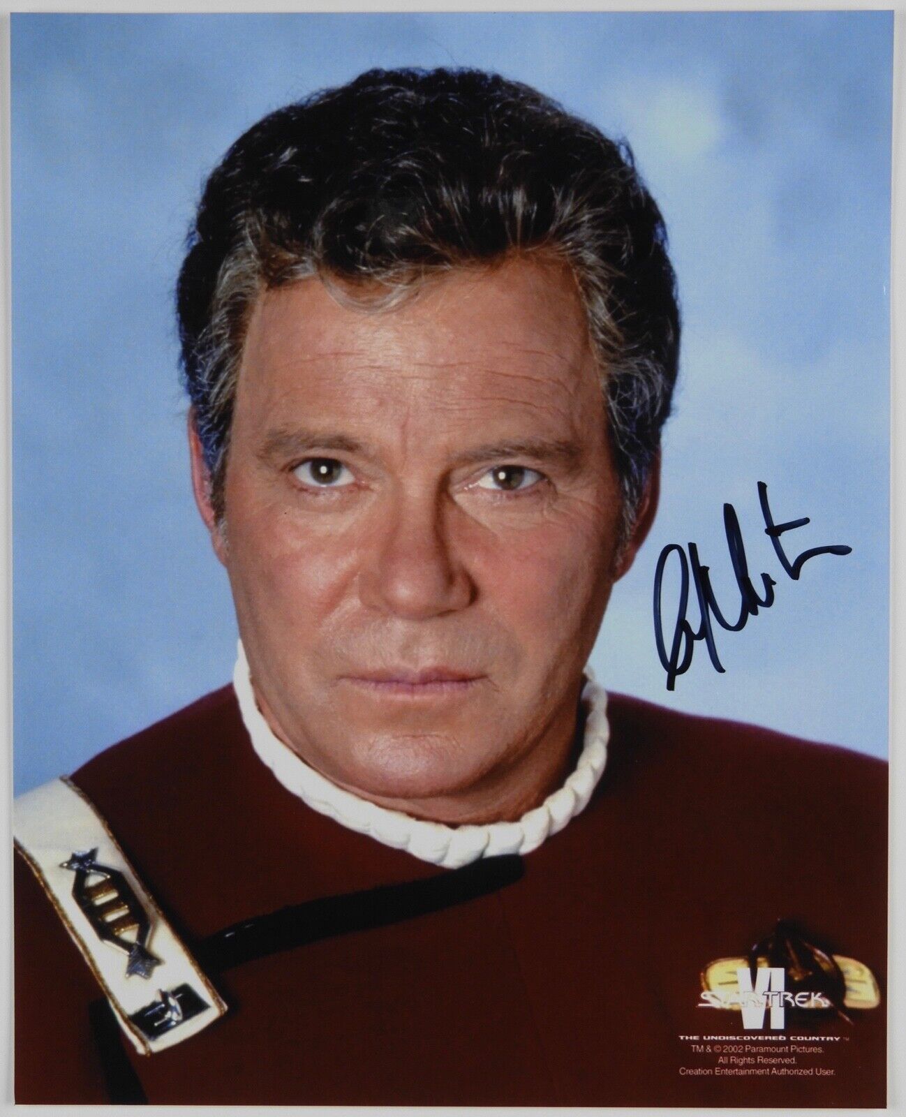 William Shatner Signed Autograph JSA Star Trek Kirk 8 x 10