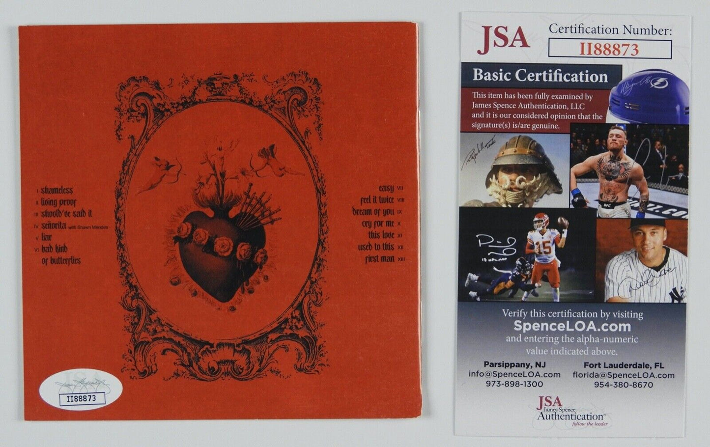 Camila Cabello Romance JSA Signed Autograph CD Booklet