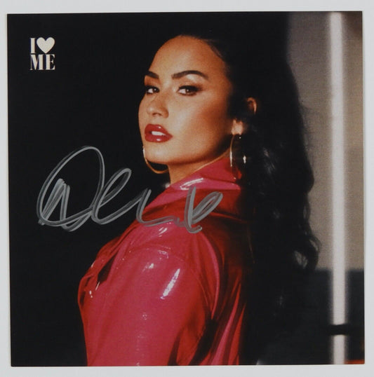 Demi Lovato JSA Signed Autograph CD Booklet I Love Me