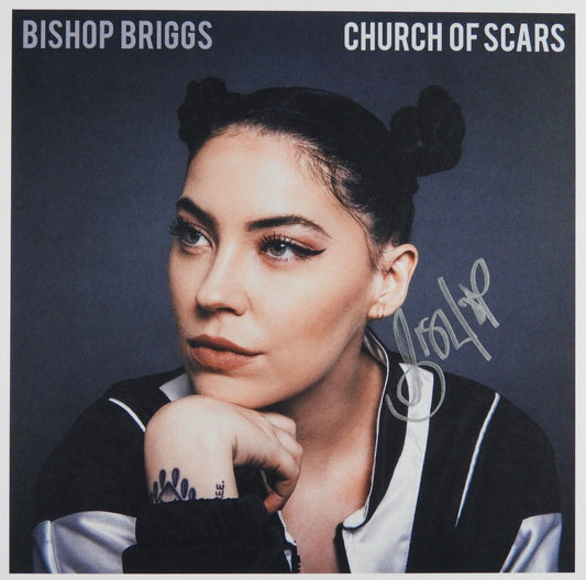 Bishop Briggs  JSA Signed Autograph 12" x 12" Lithograph Album Flat