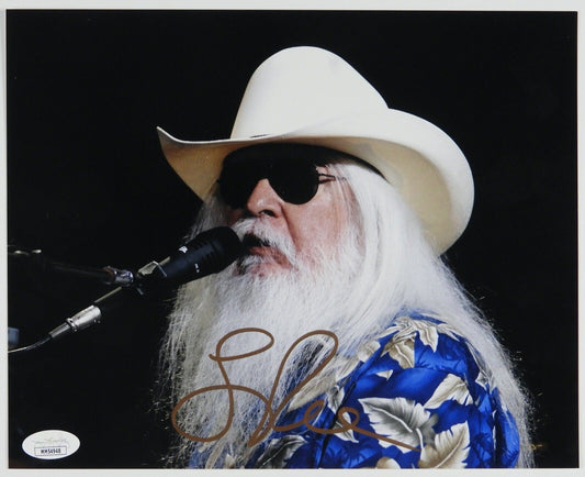 Leon Russell Signed JSA Autograph Photo 8 x 10