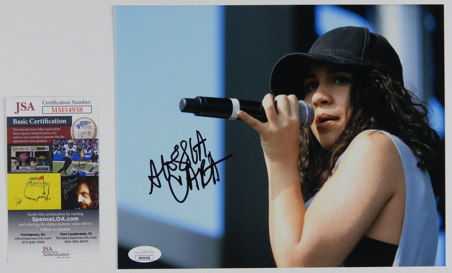 Alessia Cara Signed Signed JSA Autograph Photo 8 x 10