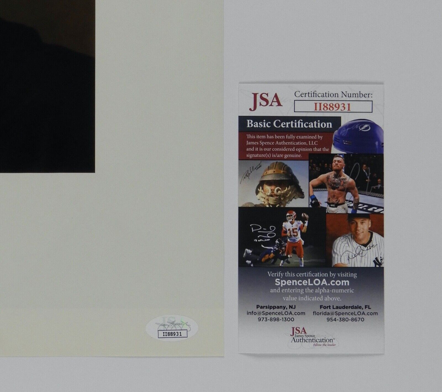 Mikhail Baryshnikov Autograph Signed Magazine Photo JSA COA 11 1/2 x 13 1/2