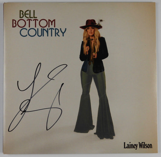 Lainey Wilson JSA Signed Autograph Album Record Bell Bottom Country