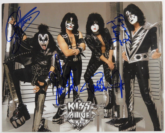KISS JSA Signed Autograph 8 x 10 Gene Simmons Paul Stanley Photo
