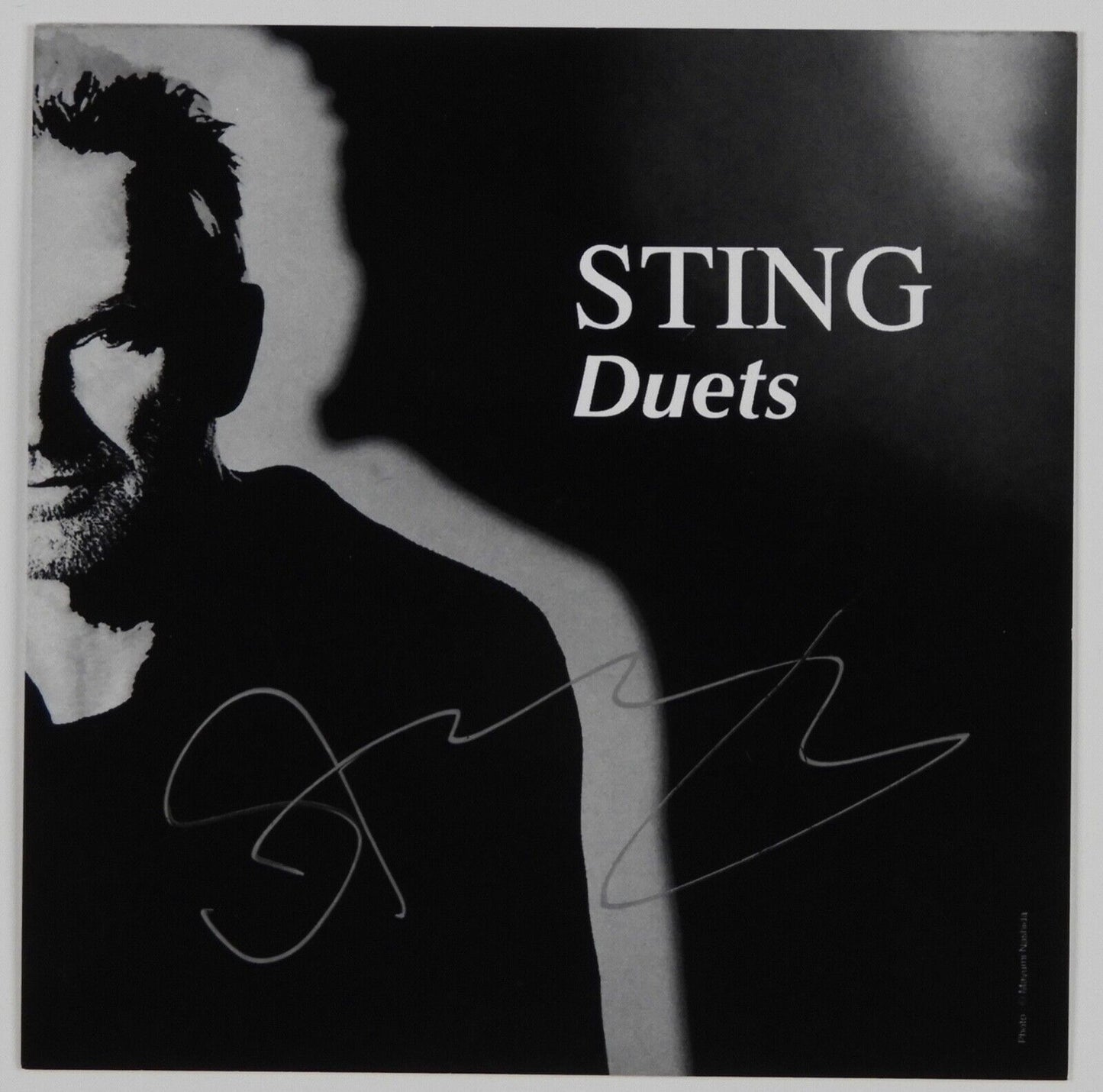 Sting The Police JSA Signed Autograph CD Insert Duets