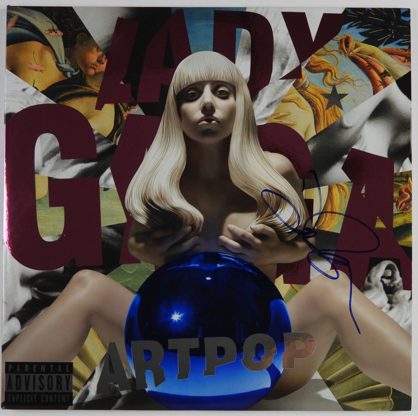 Lady GaGa JSA Signed Autograph Record Album Art Pop Vinyl