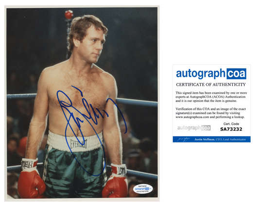 Ryan O'Neal Main Event ACOA Signed Autograph 8 x 10 Photo