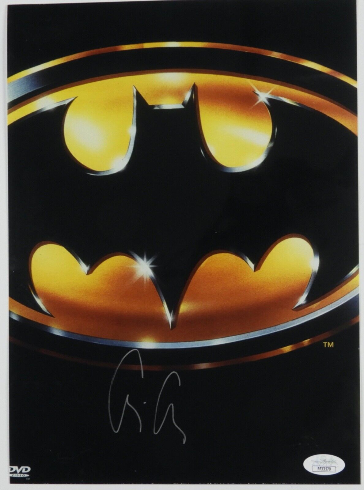 George Clooney JSA Signed Autograph Photo Batman 11 1/2 x 8 1/2