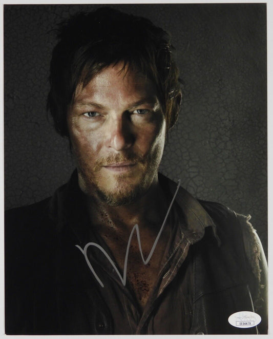 Norman Reedus Daryl The Walking Dead Autograph Signed Photo JSA COA 8 x10