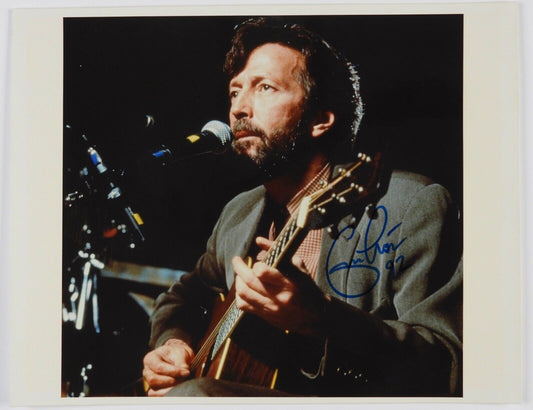 Eric Clapton JSA Signed Autograph 8 x 10 Photo