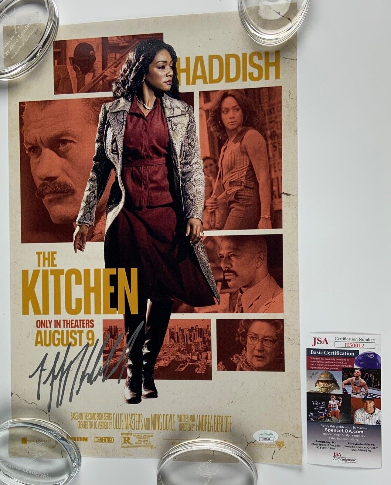 Tiffany Haddishhe The Kitchen Movie JSA signed autograph 18 x 12 Photo