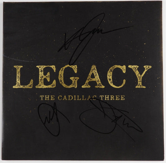 The Cadillac Three JSA Signed Autograph Album Vinyl Record Fully Signed