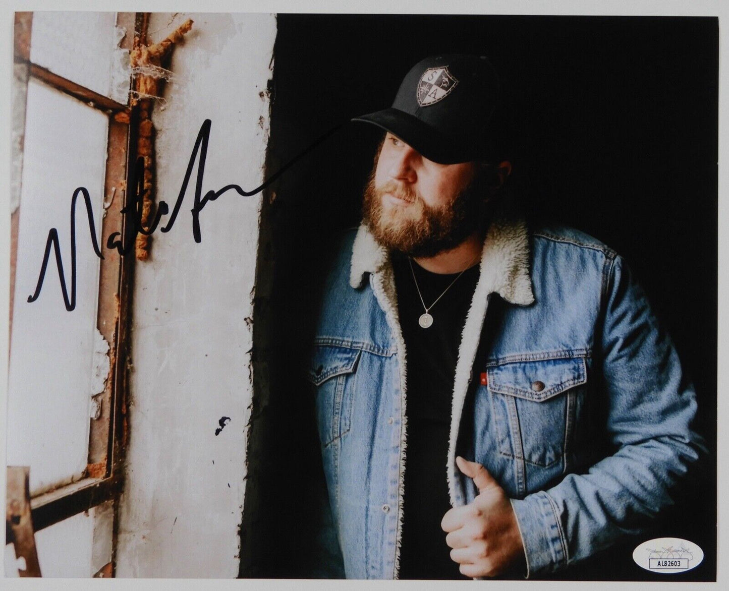 Nate Smith JSA Signed Autograph 8 x 10 Photo Country Music Star