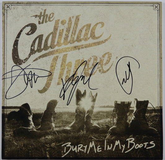 The Cadillac Three JSA Signed Autograph Album Vinyl Record Fully Signed