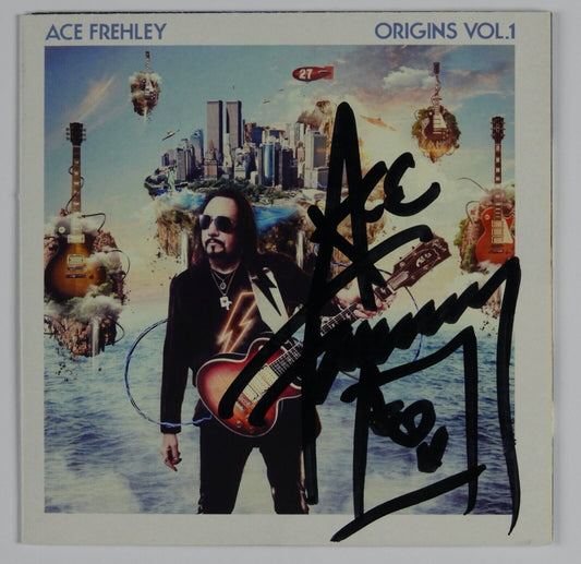Ace Frehley JSA Signed Autograph CD Booklet Origins Vol 1 KISS
