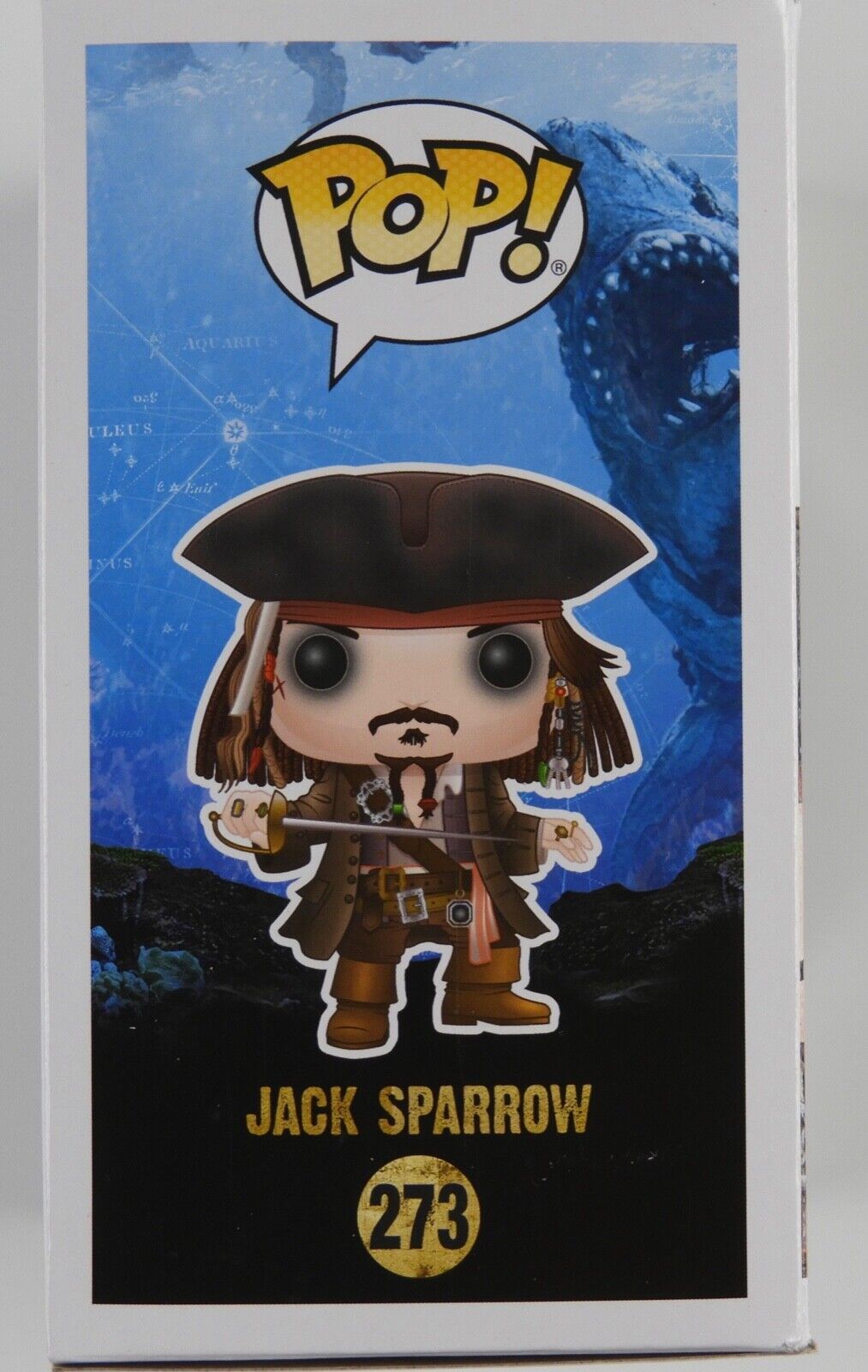 Johnny Depp JSA Signed Autograph Funko Pop Jack Sparrow Pirates Of The Caribbean
