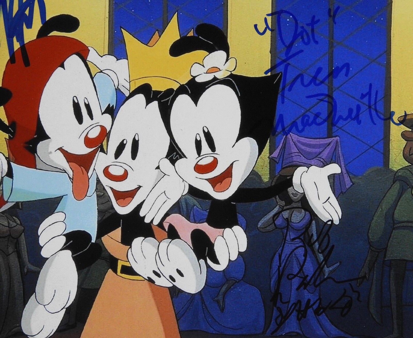 Animaniacs Jess Harnell Fully Autograph Signed Photo Beckett BAS COA 8 x 10