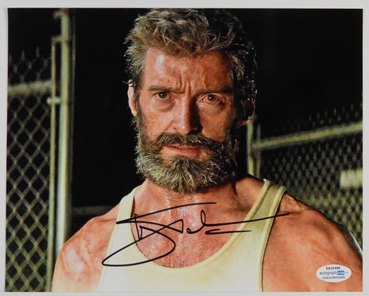 Hugh Jackman Wolverine Autograph Signed 8 x 10 photo ACOA X Men Logan