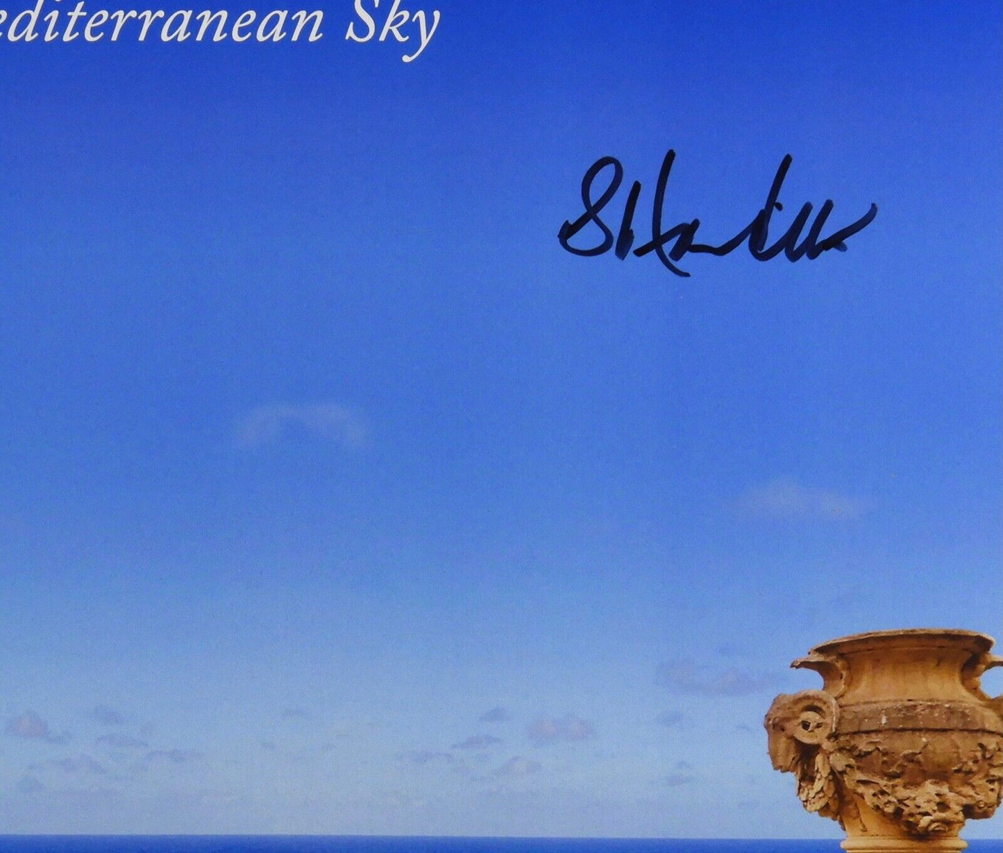Steve Hackett Signed JSA Autograph Album Record Vinyl Under A Mediterranean Sky