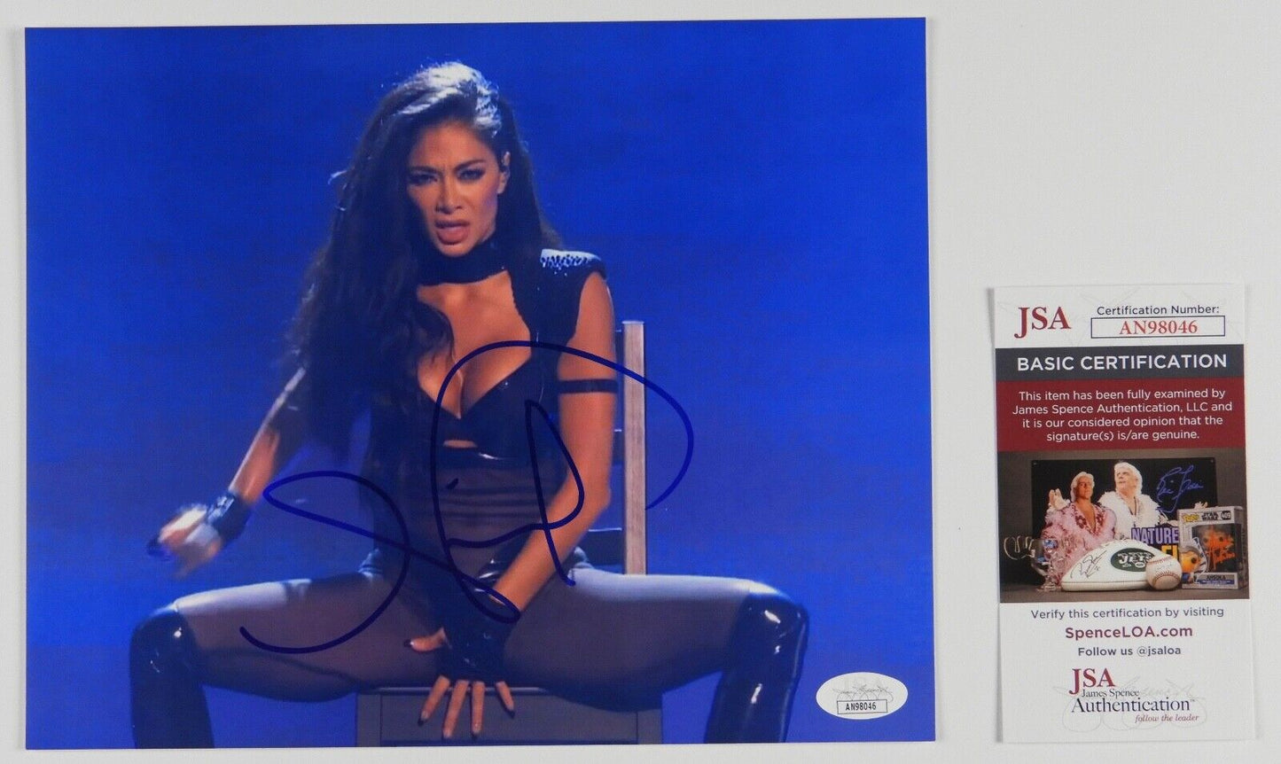Nicole Scherzinger Signed JSA Autograph Photo 8 x 10 Pussy Cat Dolls