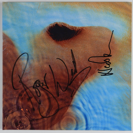 Pink Floyd Roger Waters Nick Mason Meddle Signed Autograph Album JSA Vinyl