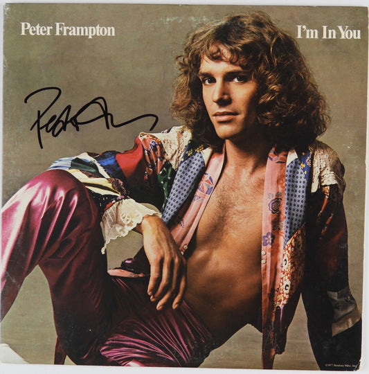 Peter Frampton JSA Signed Autograph Record Album Vinyl I'm Into You