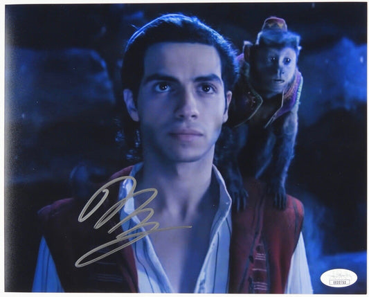 Mena Massoud Aladdin Autograph Signed 8 x 10 JSA COA