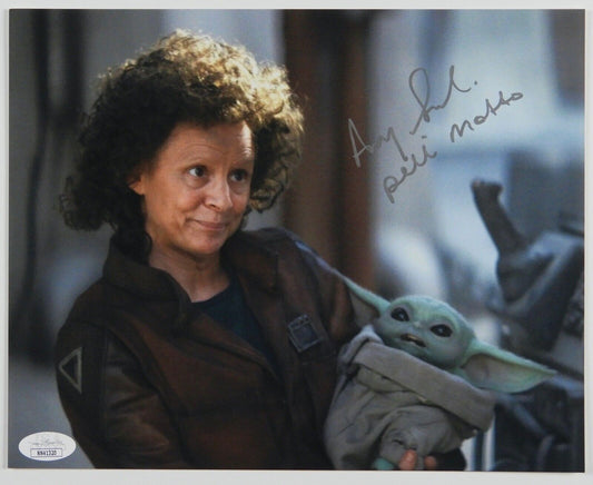 Amy Sedaris Mandalorian  8 x 10 JSA Autograph Signed Star Wars