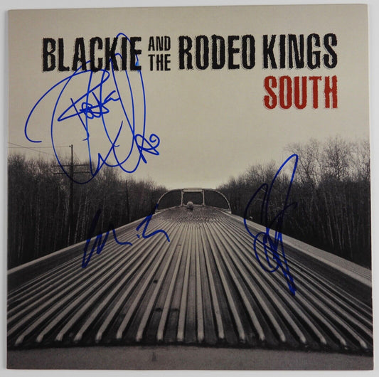 Black And The Rodeo Kings JSA Signed Autograph Album Record LP South