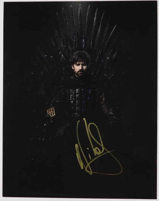 NIKOLAJ COSTER-WALDAU Autograph Signed Photo 11 x14 JSA Game Of Thrones
