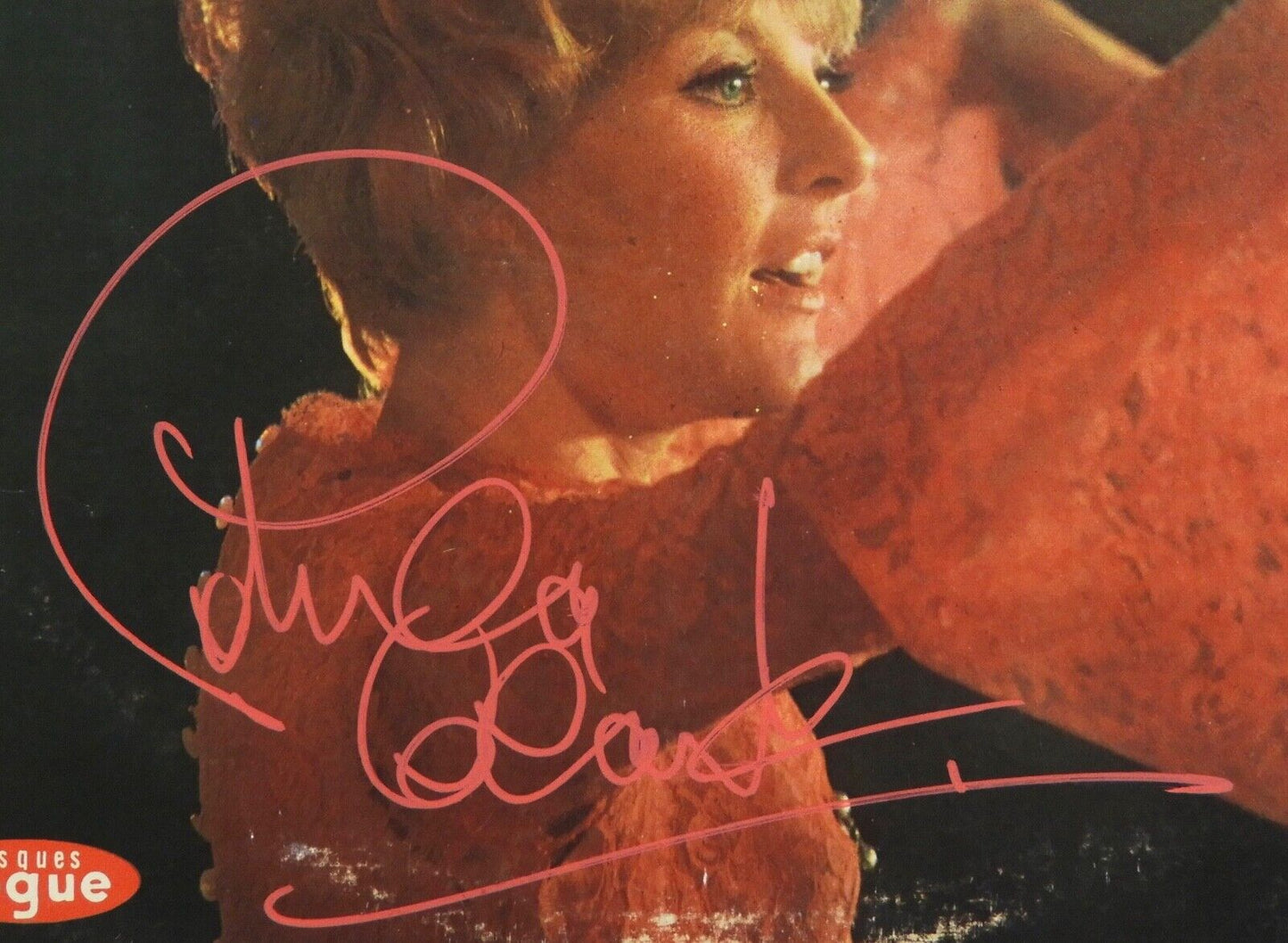Petula Clark JSA Signed Autograph Record Vinyl Petula 65