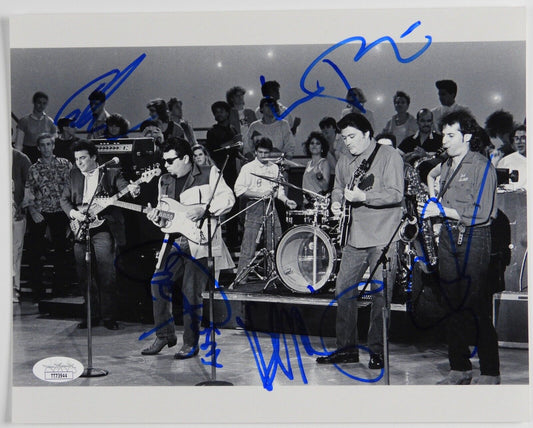 Los Lobos JSA Signed Autograph Photo Fully Signed