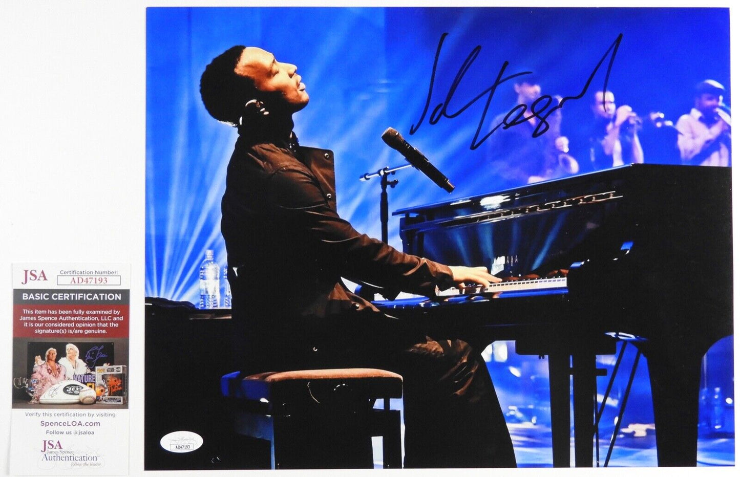 John Legend JSA Signed Autograph Photo 11 x 14