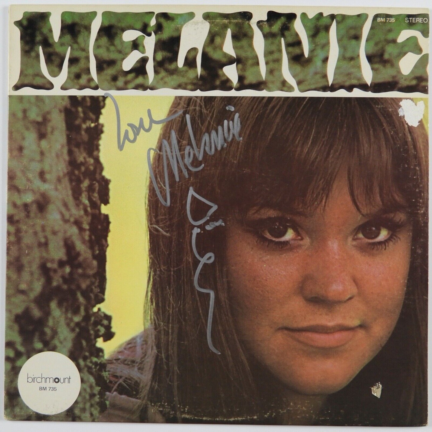 Melanie JSA Signed Autograph Album Record