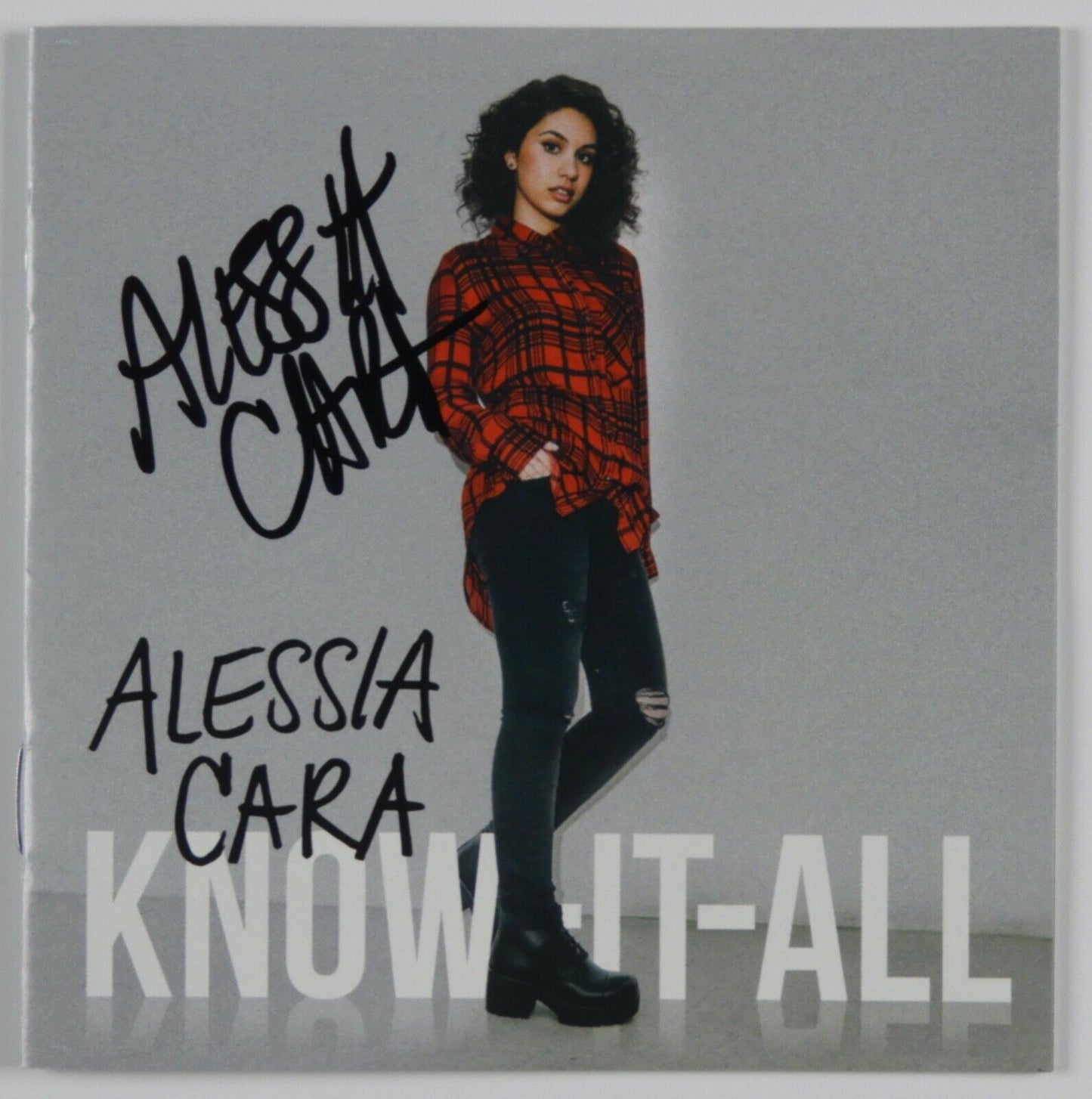 Alessia Cara JSA Signed Autograph CD Know It All