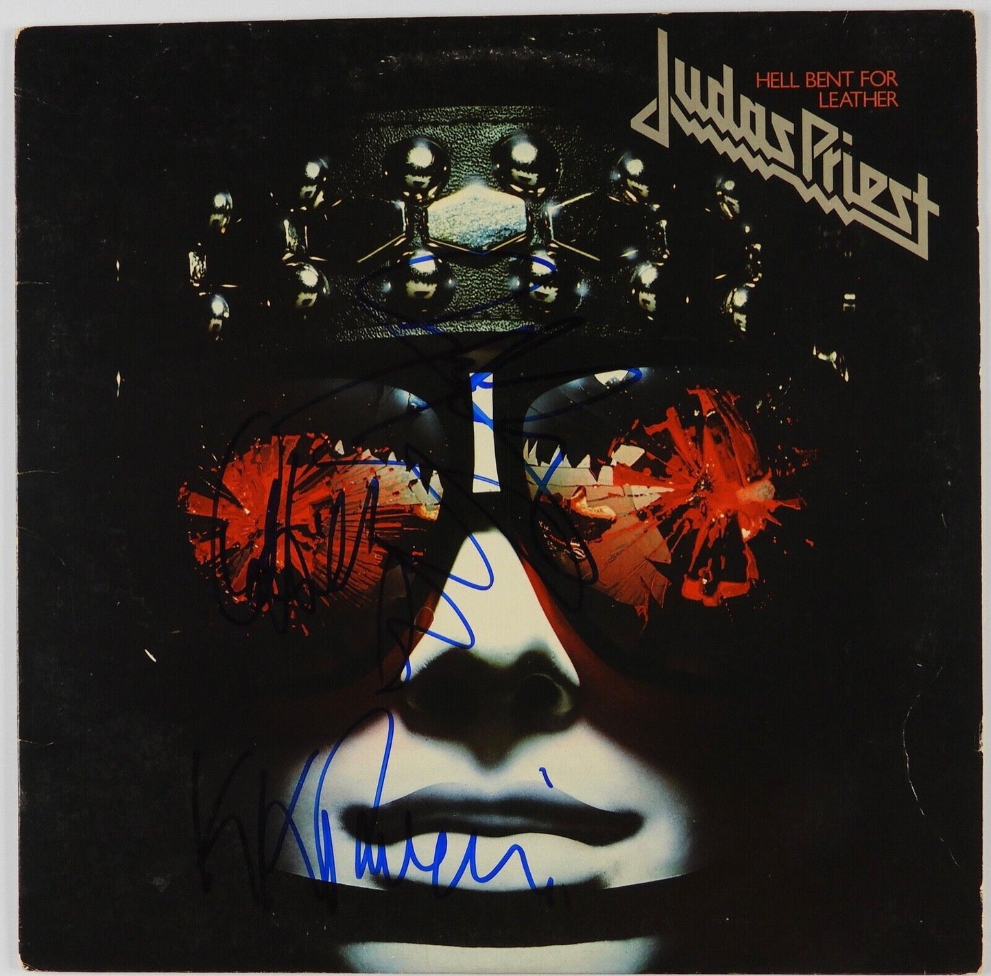 Judas Priest Band Signed Autograph Record Album JSA Vinyl Hell Bent For Leather