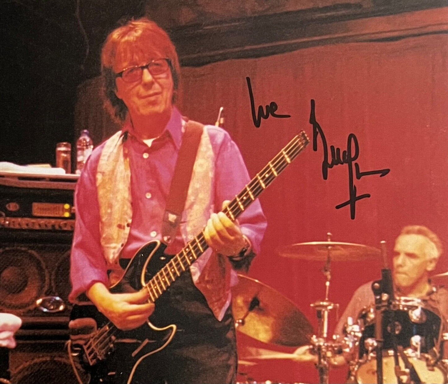 Bill Wyman Rolling Stones JSA Signed Autograph 8 x 10 Photo