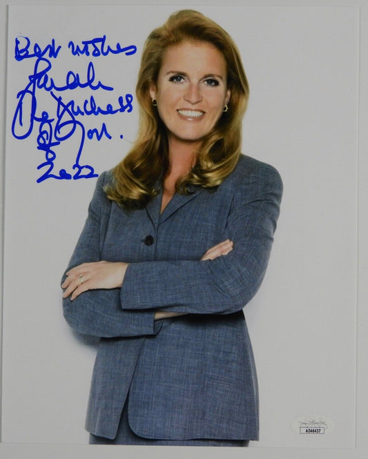 Sarah Ferguson Duchess of York JSA Signed Autograph Photo 8 x 10