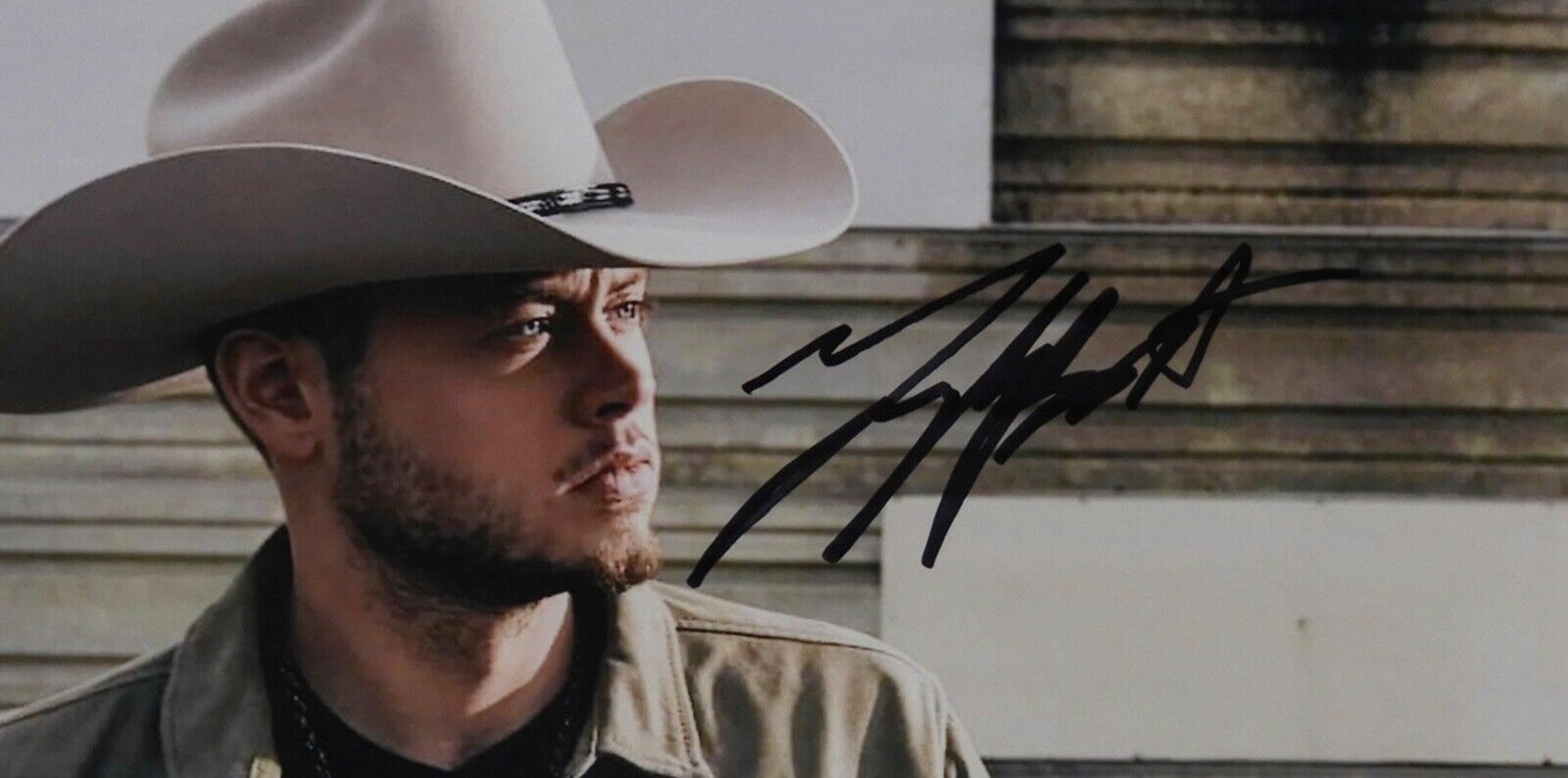 Tyler Booth JSA Signed Autograph 8 x 10 Photo Country Music Star