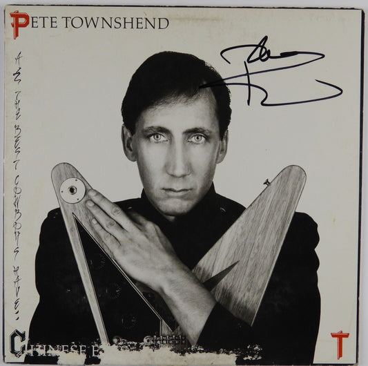 The Who Pete Townshend Signed JSA Autograph Signed Album Record