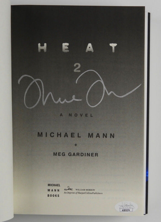 Michael Mann Director Heat 2 JSA Signed Autograph Book