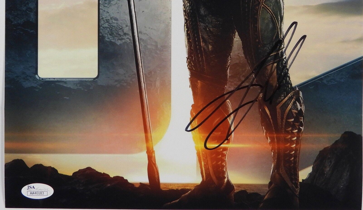 Aquaman Jason Momoa Autograph JSA 11 x 14 Signed Photo