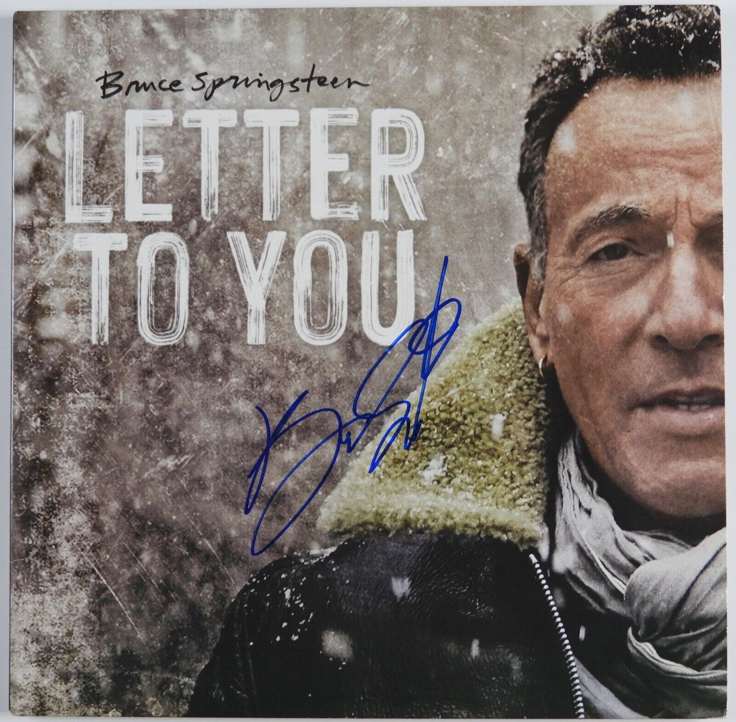 Bruce Springsteen JSA Autograph Signed Record Album  Letter To You