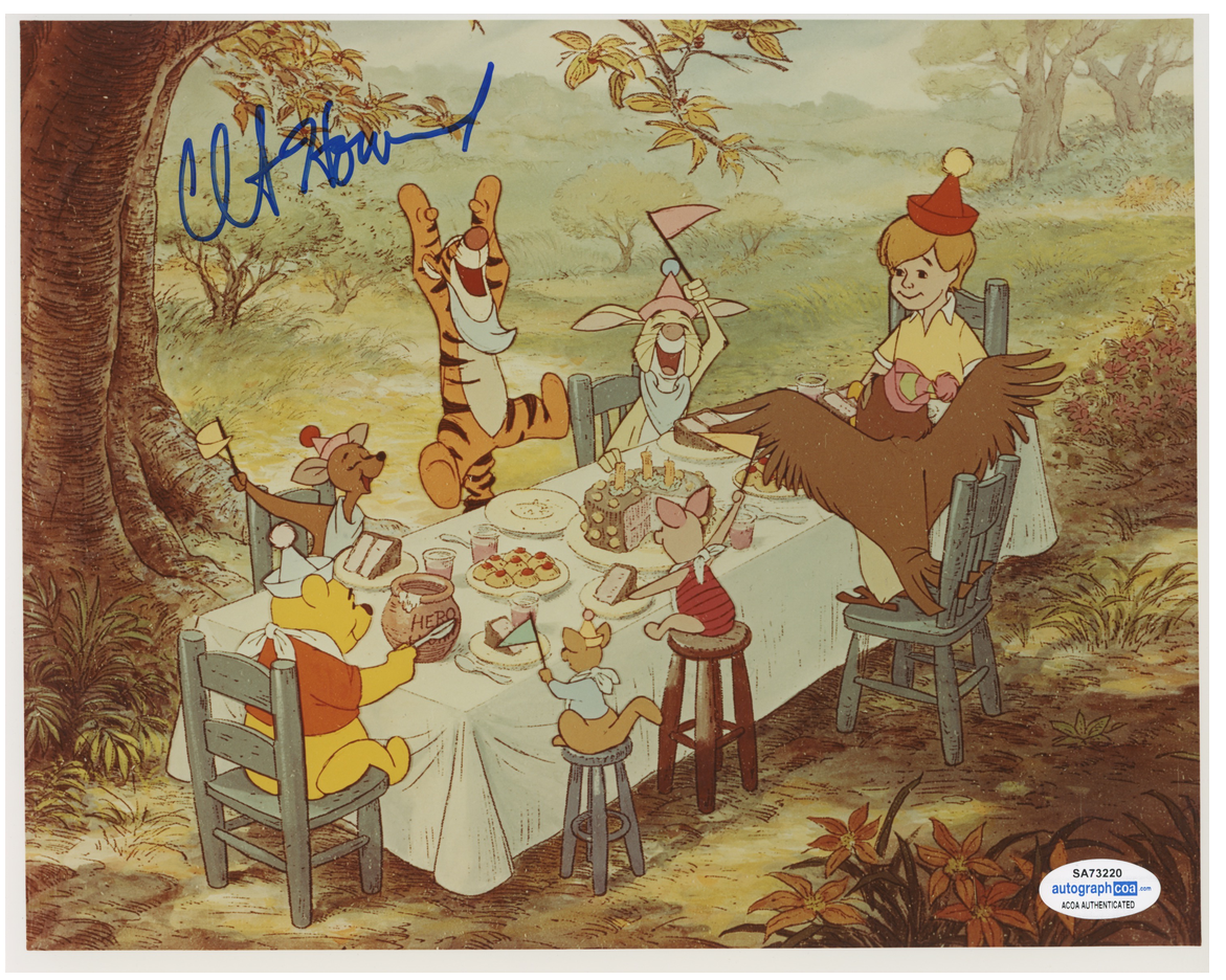 Clint Howard Winnie The Pooh ACOA Signed Autograph 8 x 10 Photo