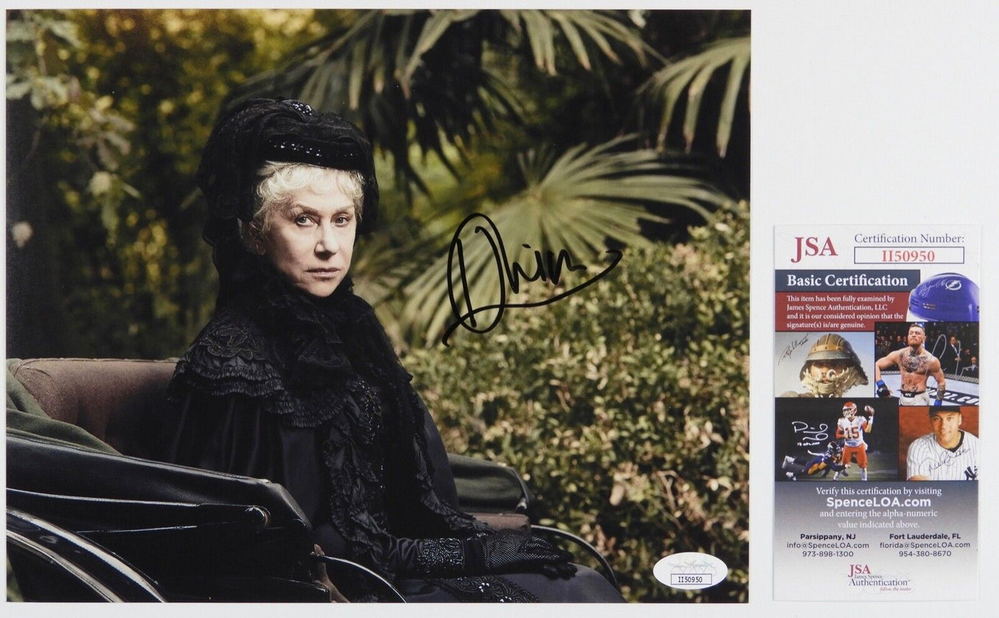 Helen Mitten Autograph JSA 8 x 10 Signed Photo