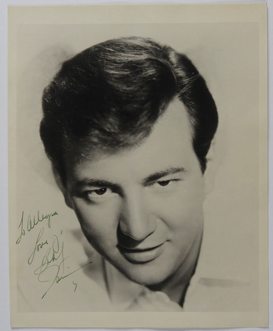 Bobby Darin Autograph Signed Photo JSA 8 x 10