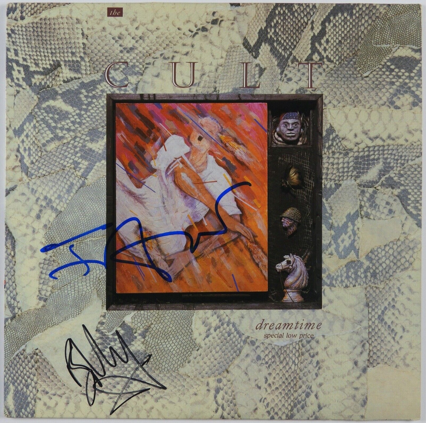 Cult JSA Signed Autograph Album Vinyl Record Ian Astbury Billy Dufft