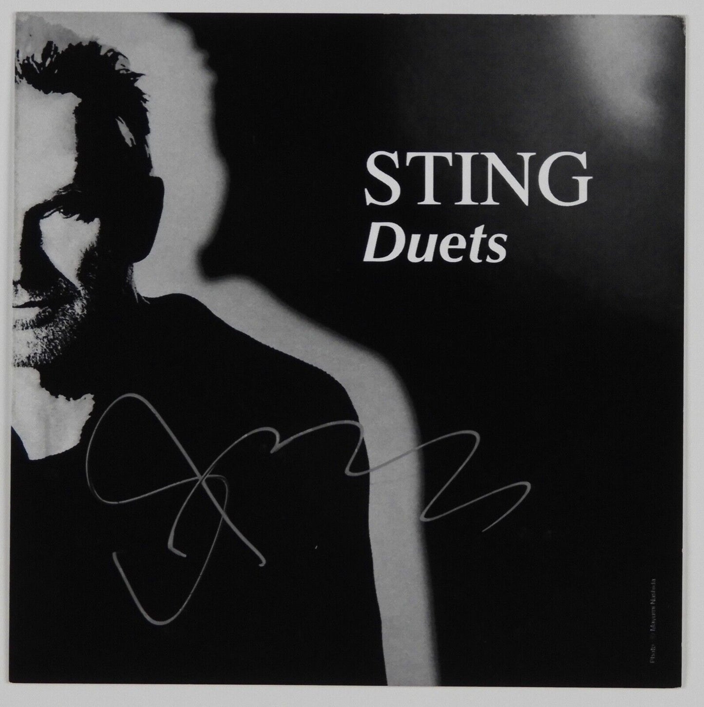 Sting The Police JSA Signed Autograph CD Insert Duets