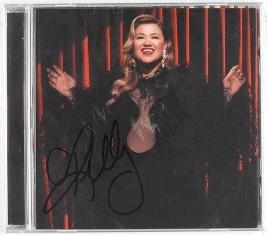 Kelly Clarkson Signed Autograph CD Card Still Sealed When Christmas Comes Around